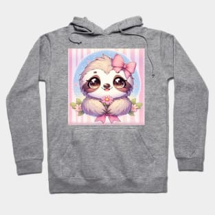 Adorable Kawaii Sloth Hoodie